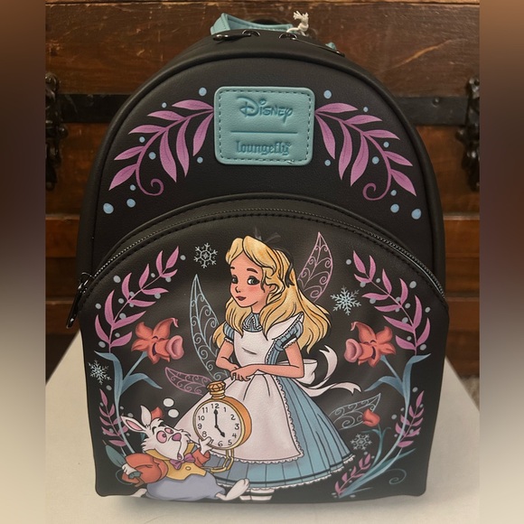 Loungefly Handbags - Loungefly Disney Alice In Wonderland Mini Backpack - NWT